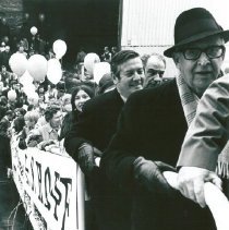 Dr William B Walsh as SS HOPE prepares to leave Baltimore for Natal.
